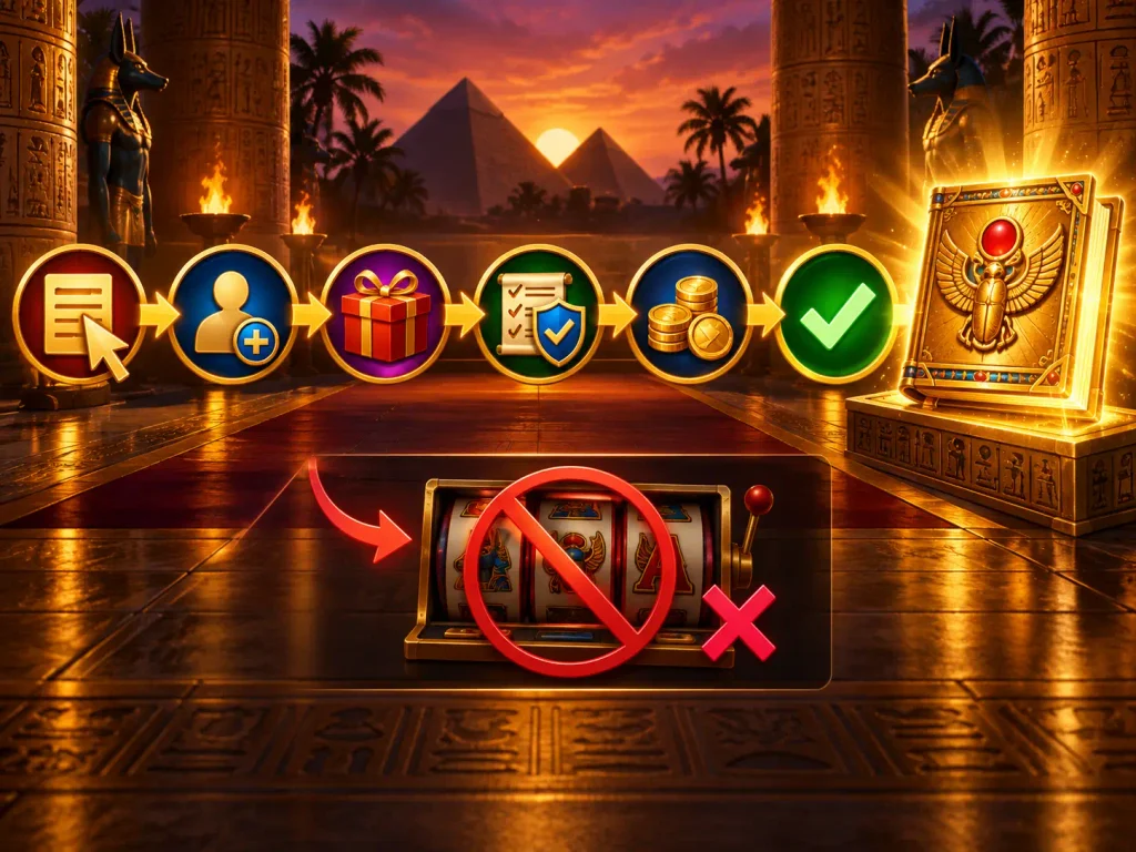 Book of Ra welcome bonus activation steps